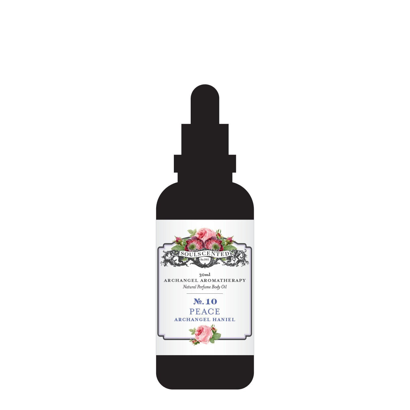Peace Natural Perfume Body Oil 30ml - soulscentedUK