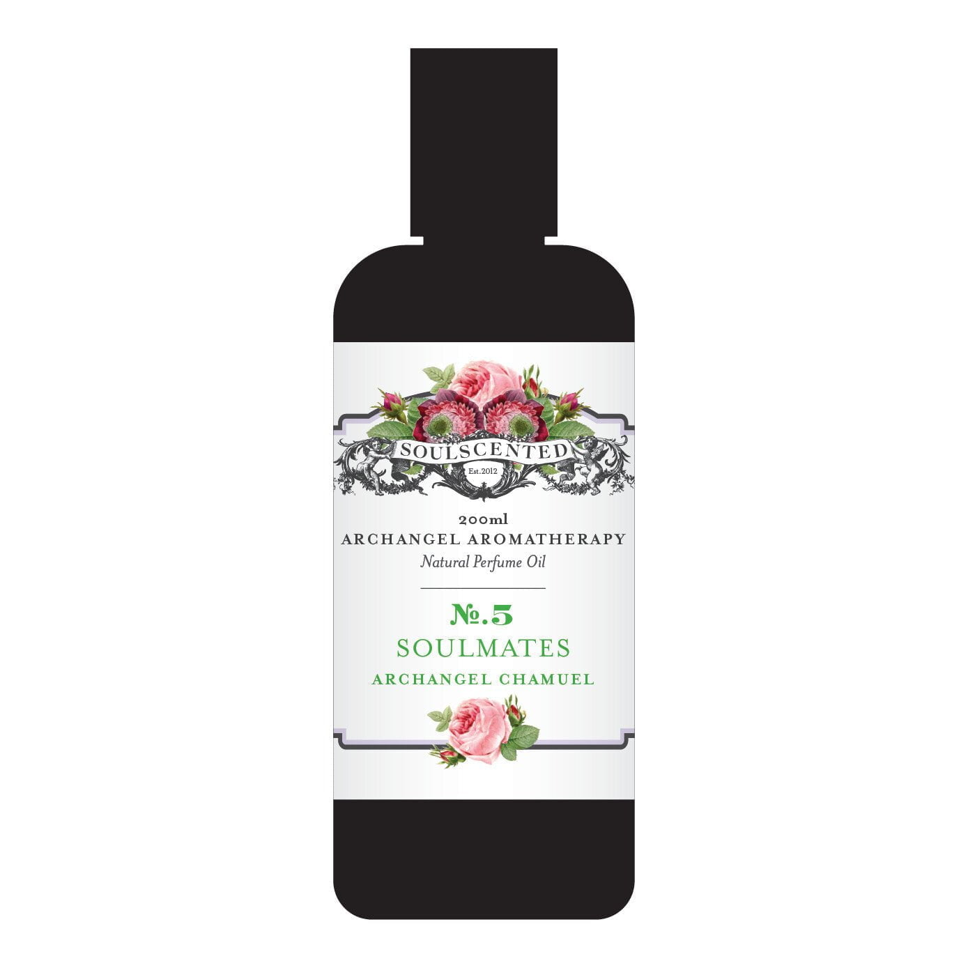 Soulmates by Archangel Chamuel Perfume Body Oil 200ml - soulscentedUK