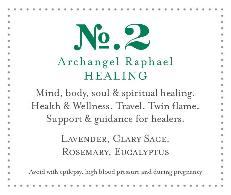 Healing Perfume by Archangel Raphael - soulscentedUK