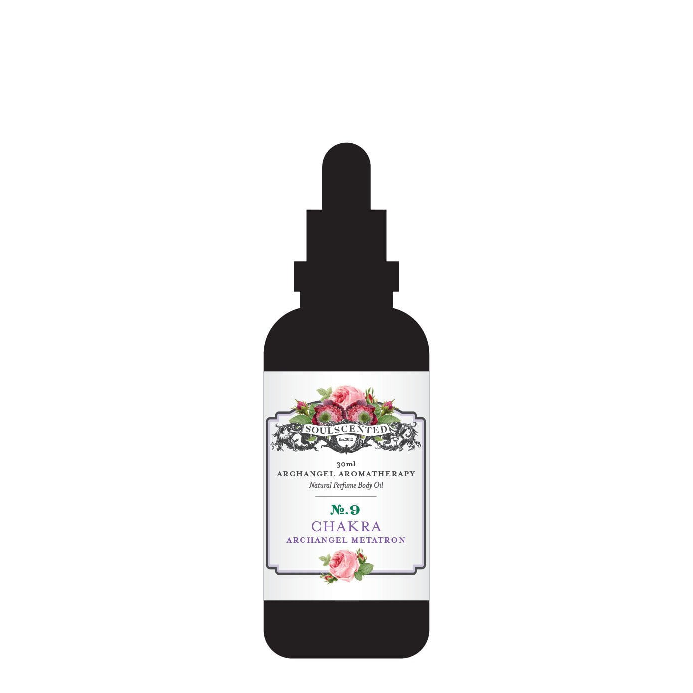 Chakra Perfume Oil by Archangel Metatron - soulscentedUK
