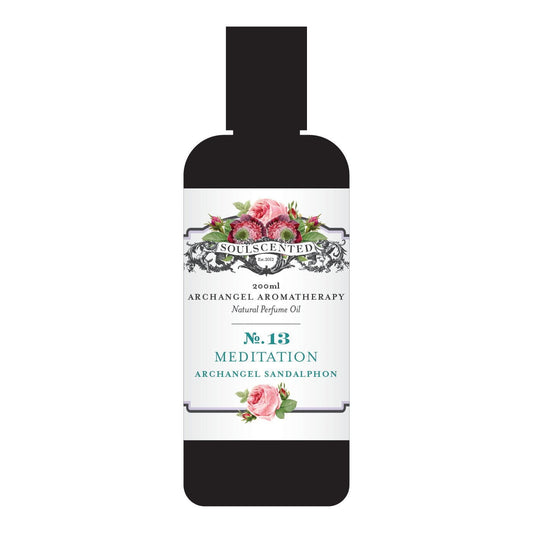Meditation by Archangel Sandalphon Perfume Body Oil 200ml - soulscentedUK
